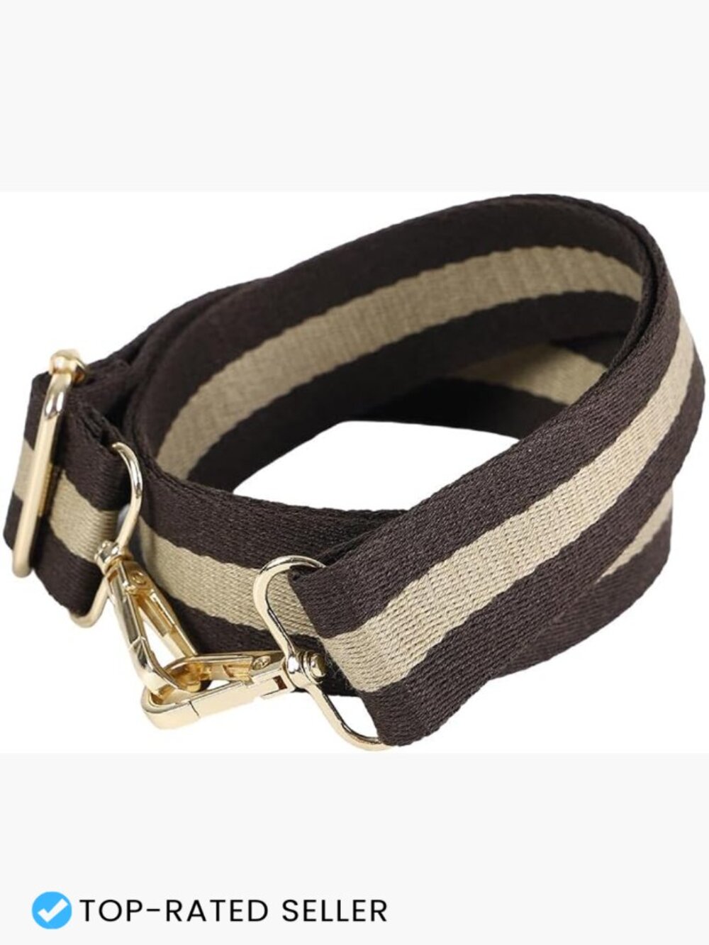 Adjustable Crossbody Purse Strap Replacement Wide Nylon Bag Strap Classic